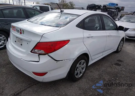 2015 Hyundai Accent Gls из США, поврежденный, VIN KMHCT4AE6FU900226